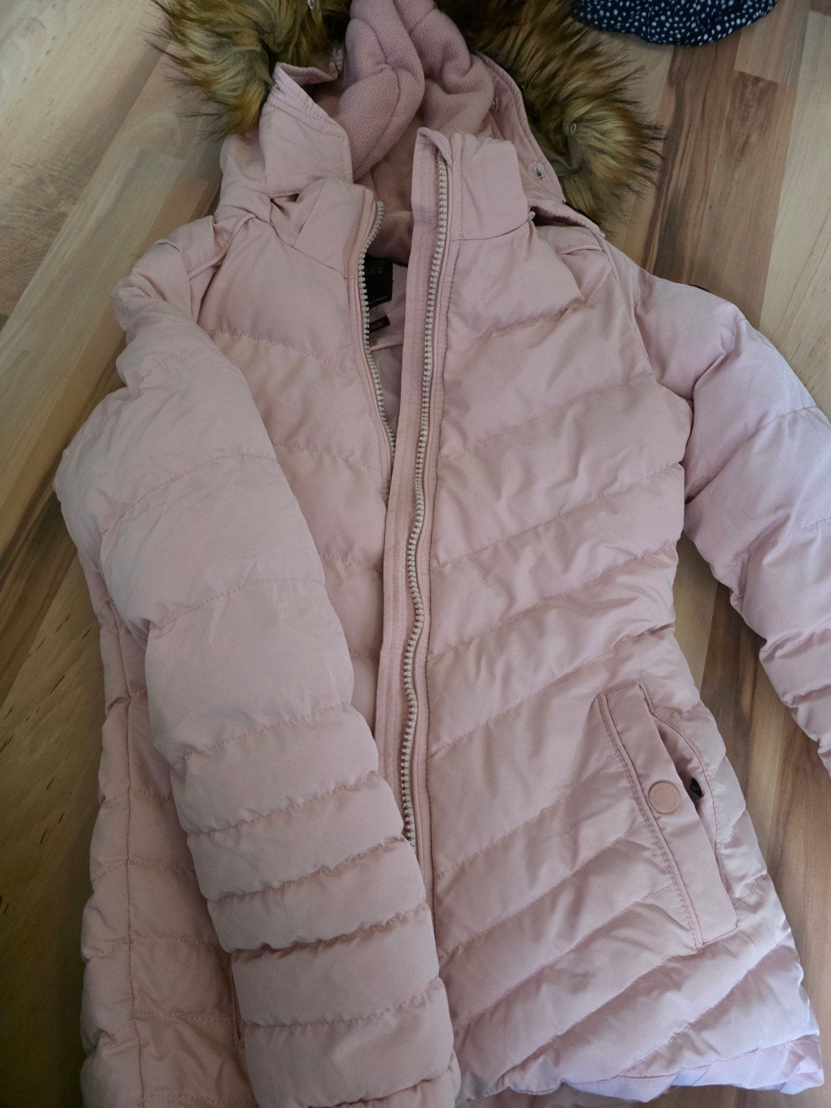 Cars Jeans winterjas roze maat 164, Cars Jeans, Ophalen of Verzenden, Zo goed als nieuw, Roze