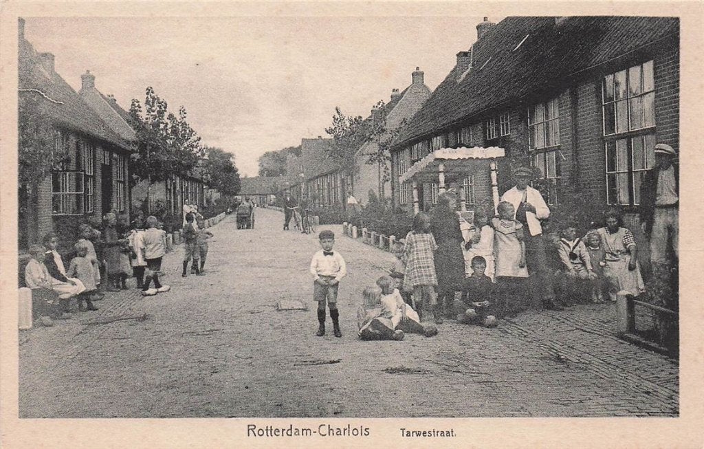 702-374-037 Rotterdam-Charlois Tarwestraat, Verzenden, Voor 1920, Zuid-Holland