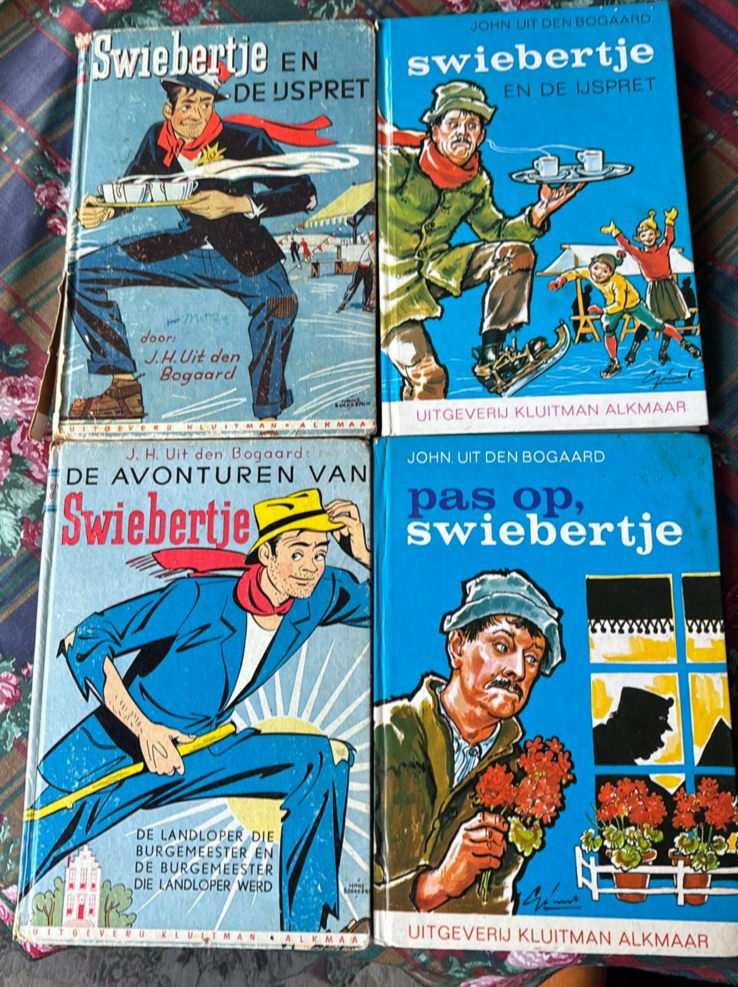 4 x Swiebertje boekjes.4 voor, Ophalen, Gelezen