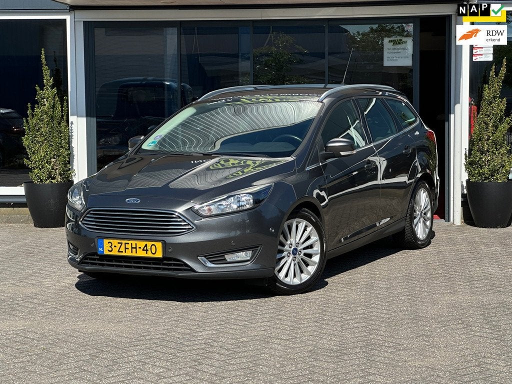 Ford Focus Wagon 1.0 First Edition / Uitstekende staat, Auto's, 125 pk, Gebruikt, Euro 6, Automatische klimaatregeling