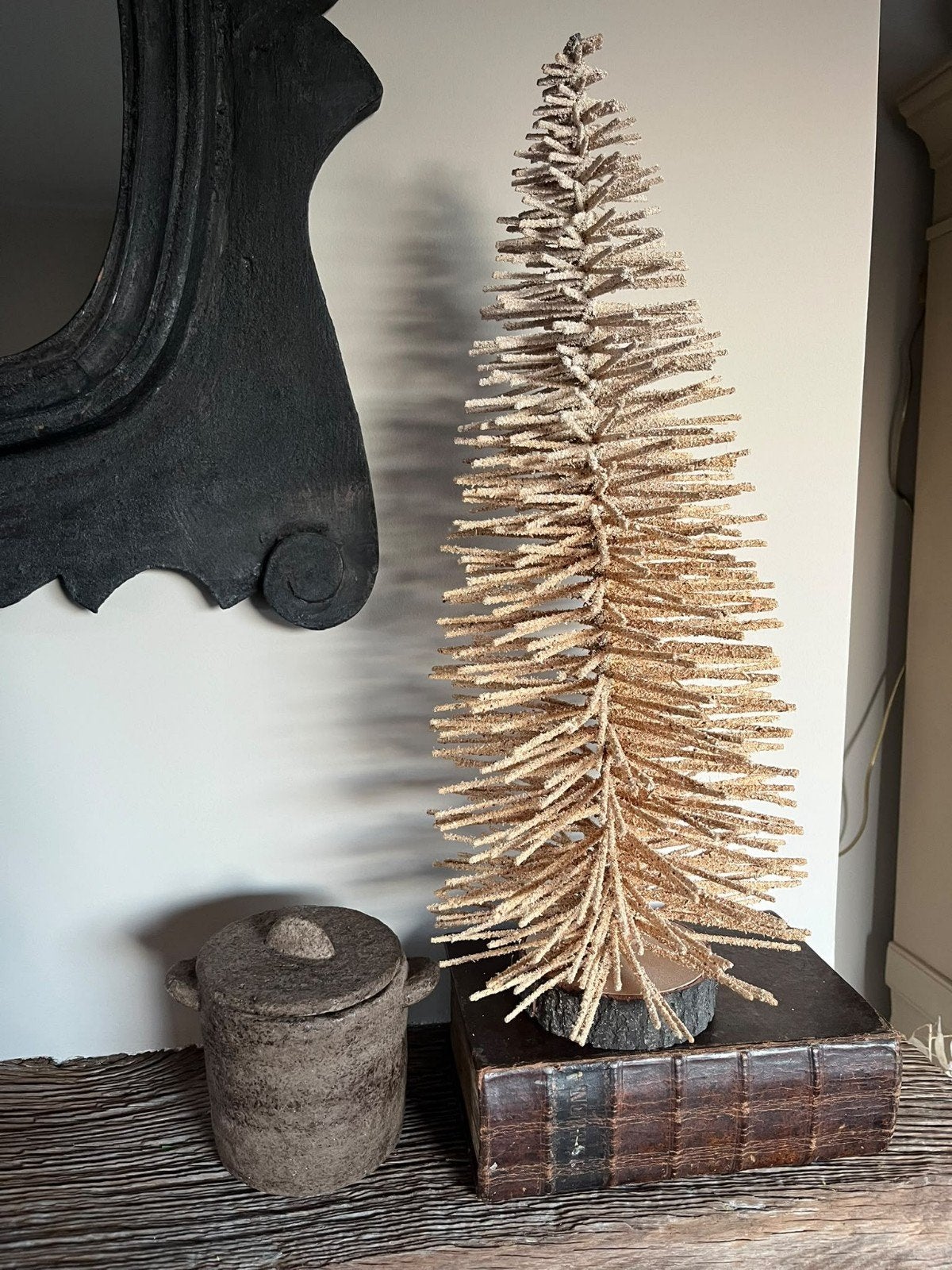 superleuk boompje vtwonen,landelijk,kerst,sober, Nieuw, Ophalen of Verzenden, X, X