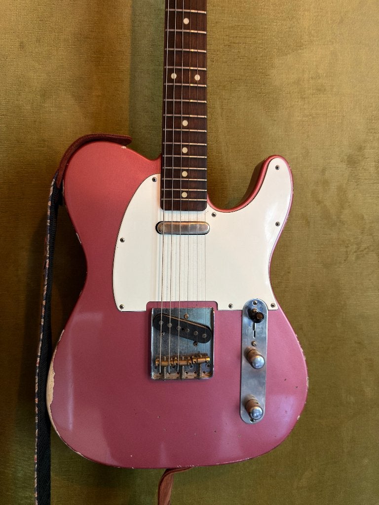 Haar Traditional T 2025 - Burgundy Mist - Amber Pickups, Ophalen, Zo goed als nieuw, Solid body, Overige merken