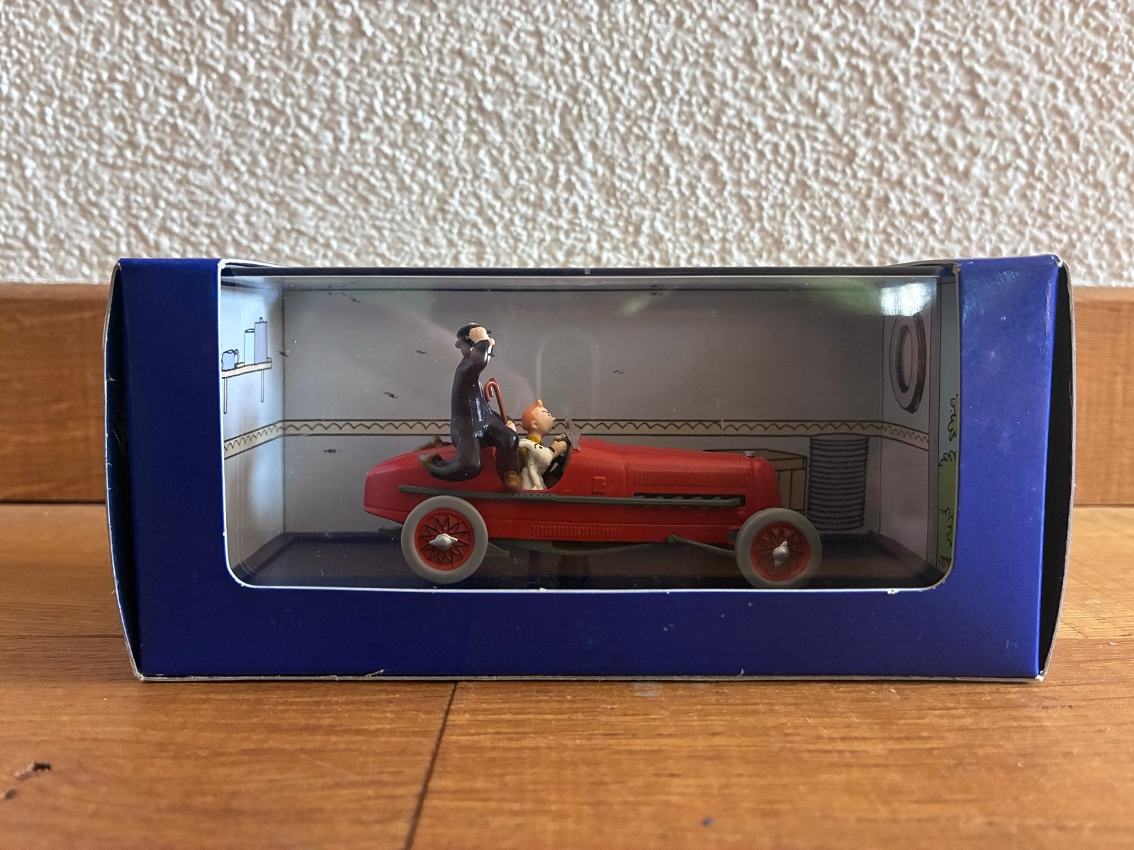 Kuifje 1:43 De rode racewagen - De Sigaren van de Farao, Ophalen of Verzenden, Kuifje, Nieuw, Overige typen