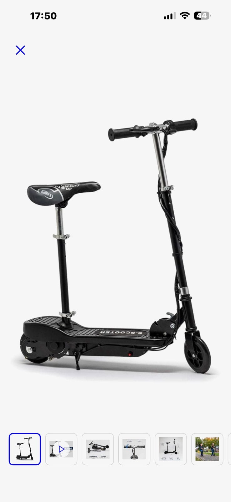 BluMill Elektrische Step, Ophalen of Verzenden, Zo goed als nieuw, Elektrische step (E-scooter)