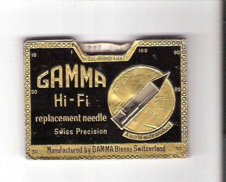 Gamma hi-fi - pick-up replacement needle - Telefunken A20/2, Verzenden, Zo goed als nieuw, Platenspeler-onderdeel, Overige merken