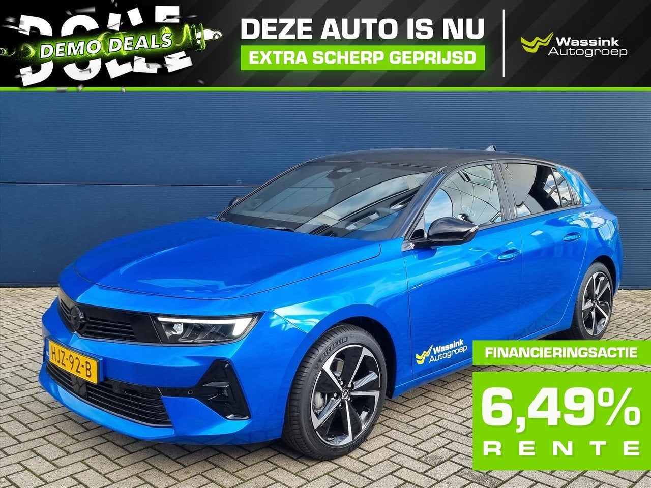 Opel Astra DEMO DEAL 1.2 Turbo 130pk GS | Navigatie | Elek.V, Auto's, Gebruikt, 1199 cc, Alcantara, Bedrijf