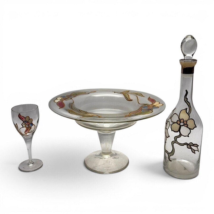 Lot modern glas (3x), Ophalen of Verzenden