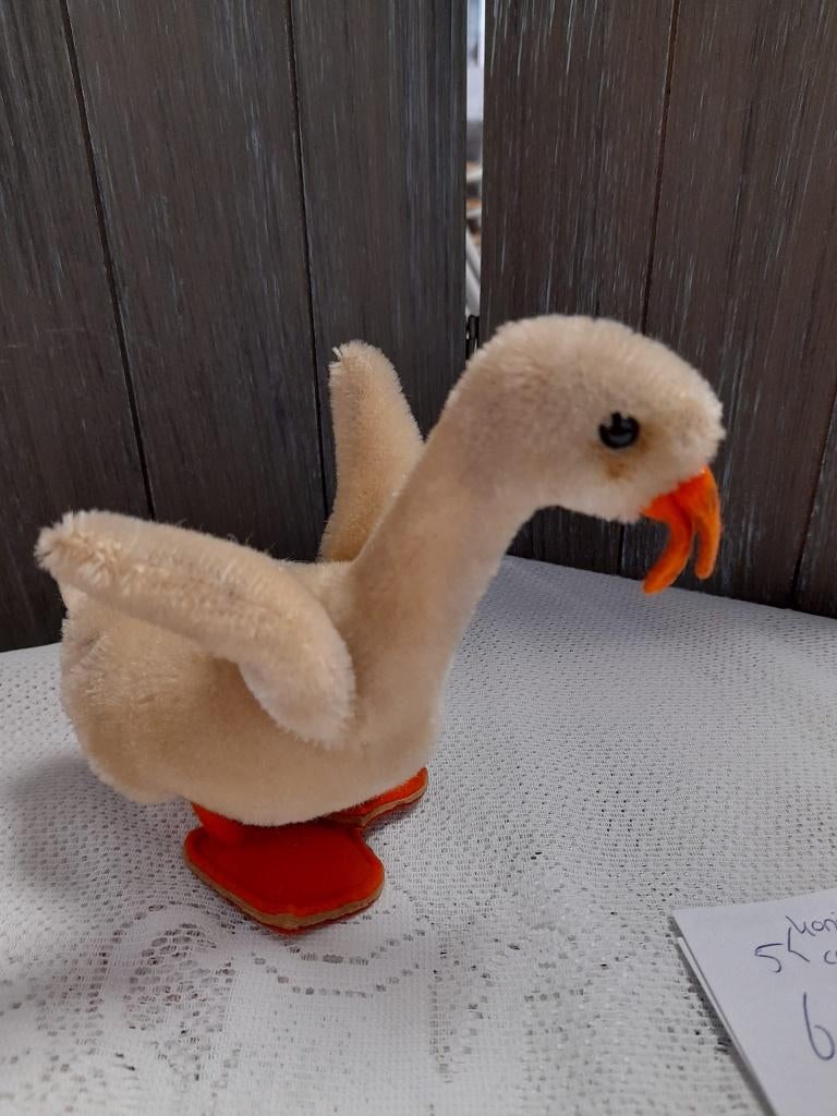 steiff adv 19 eendje, Ophalen of Verzenden