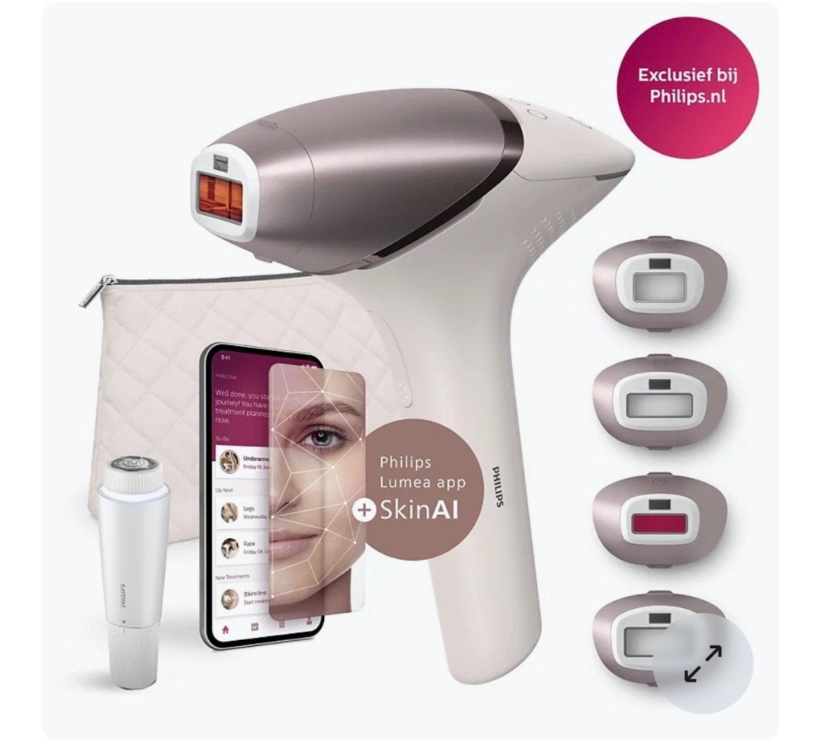 Philips Lumea IPL 9000 Series BRI958/00 - Zo goed als nieuw, Ophalen of Verzenden, Nieuw, Scheren en Epileren