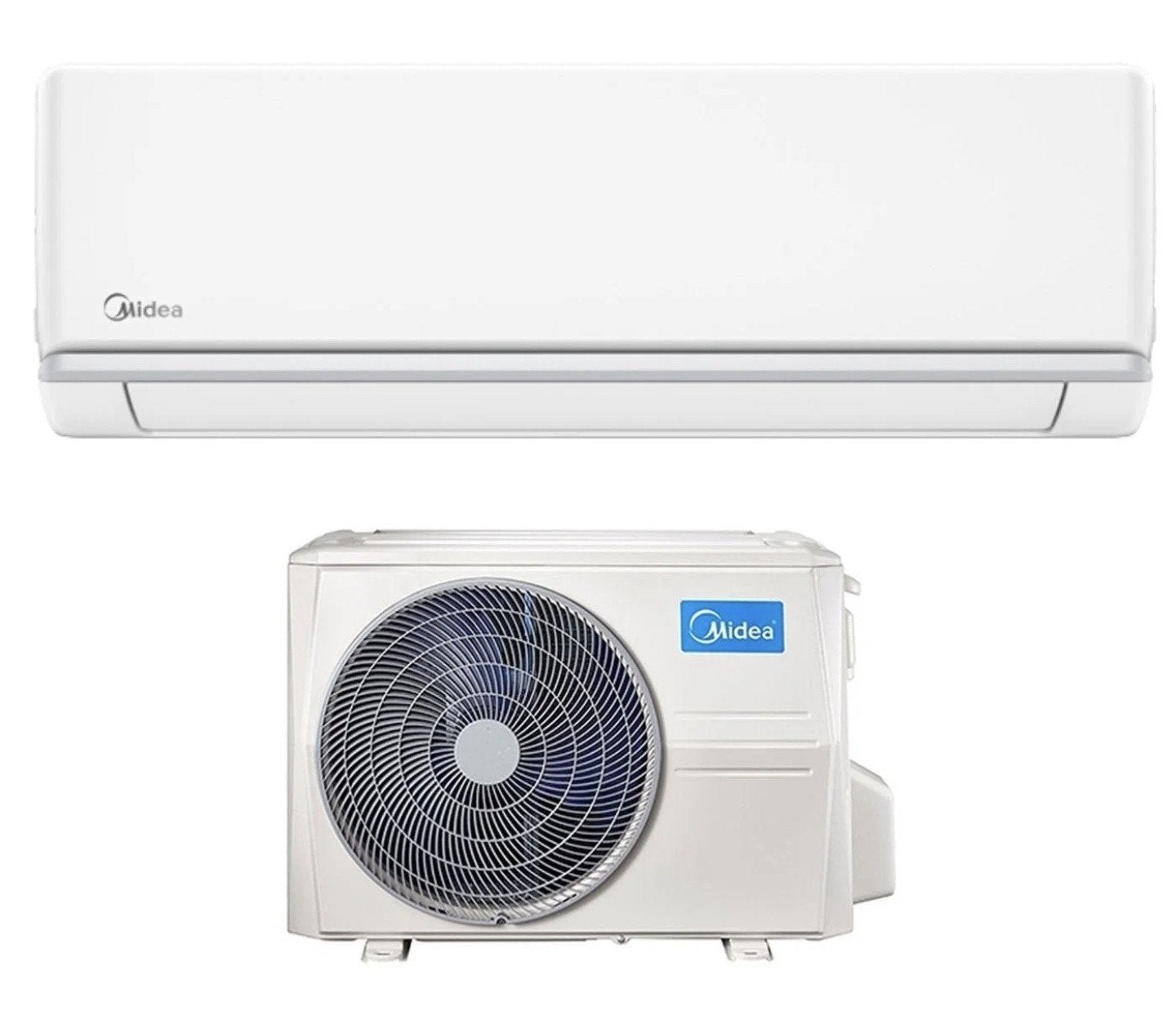 Midea splitairco 12000 btu met gratis wifi-stick., Witgoed en Apparatuur, Ophalen, Verwarmen, Nieuw, 3 snelheden of meer