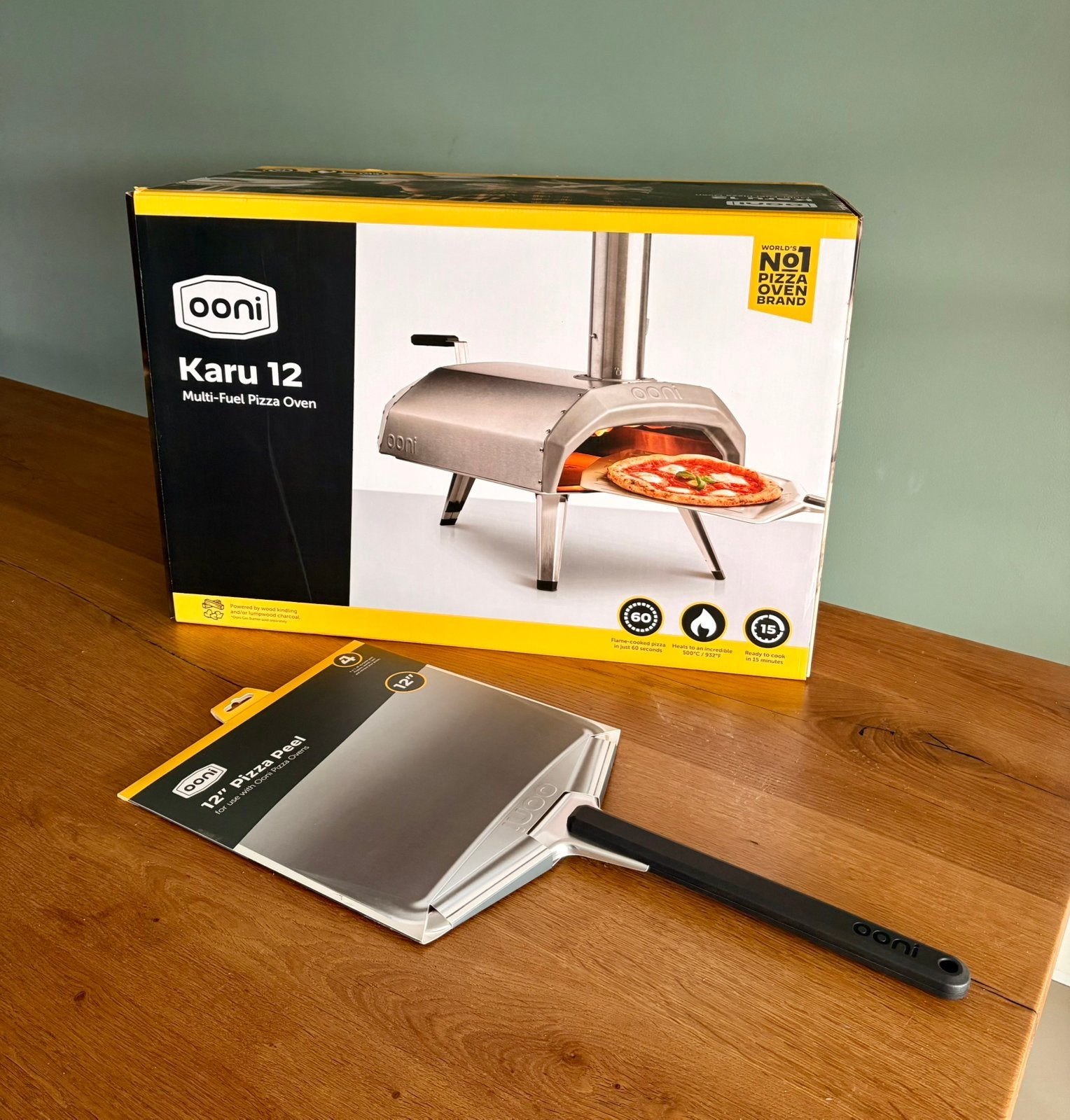 NIEUW: Ooni Karu 12 pizzaoven + 12” pizzaschep, Ophalen, Nieuw