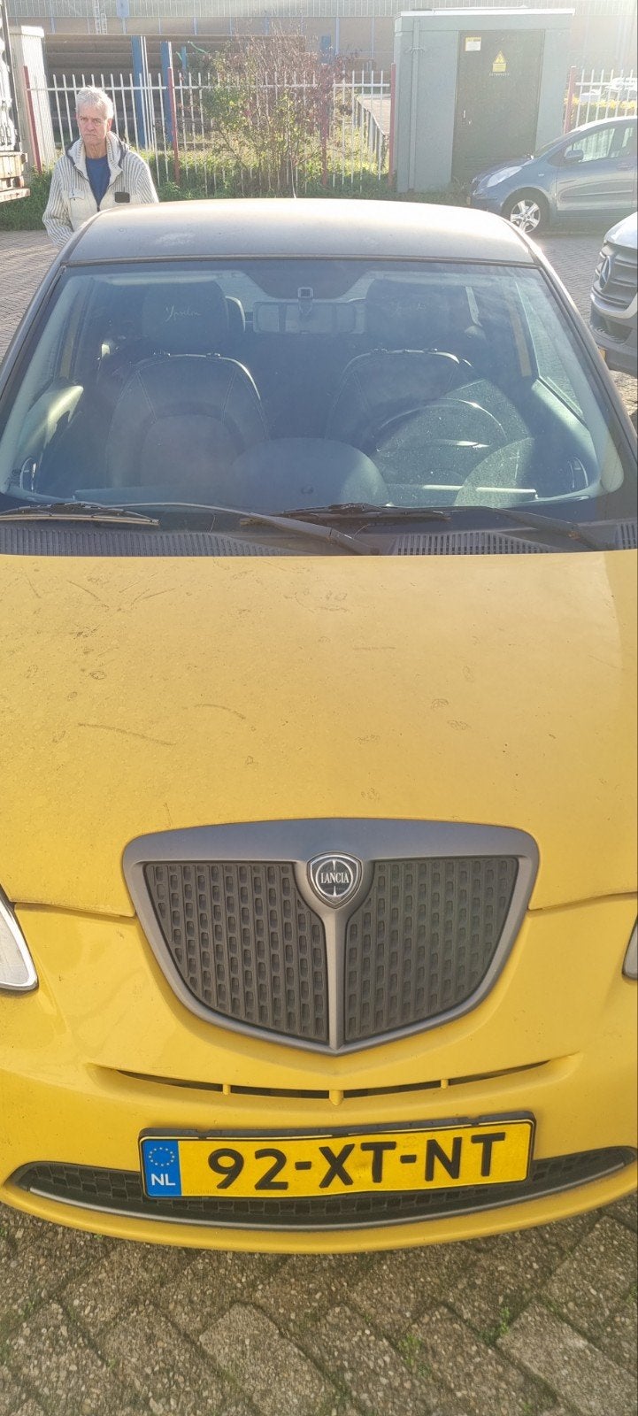Lancia Ypsilon 1.4 16V 2007 Geel, Auto's, Voorwielaandrijving, 15 km/l, 40 €/maand, Handgeschakeld