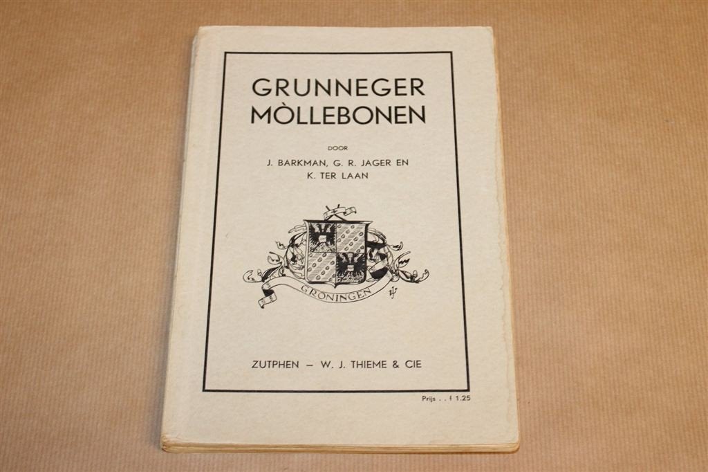 Grunneger Mòllebonen — Gronings Leesboekje 1939, Boeken, Geschiedenis | Stad en Regio, Ophalen of Verzenden, Gelezen