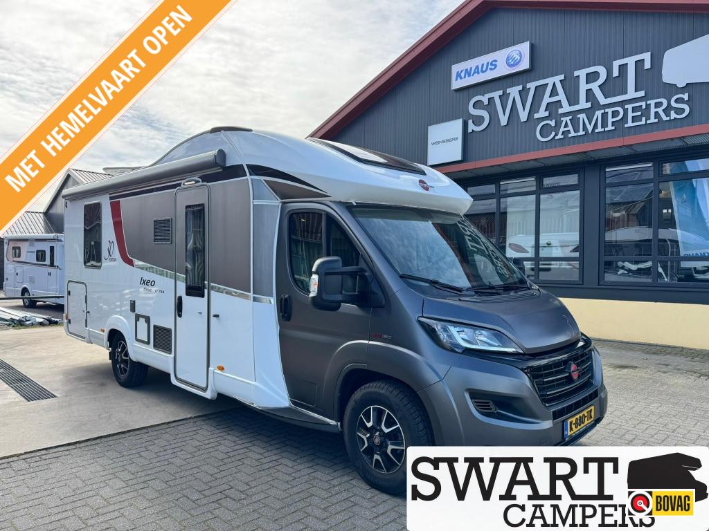 Bürstner Ixeo Time IT 734 4 personen queensbed / he, Caravans en Kamperen, Campers, Standaard zit, Ringverwarming, Fiat, Bedrijf