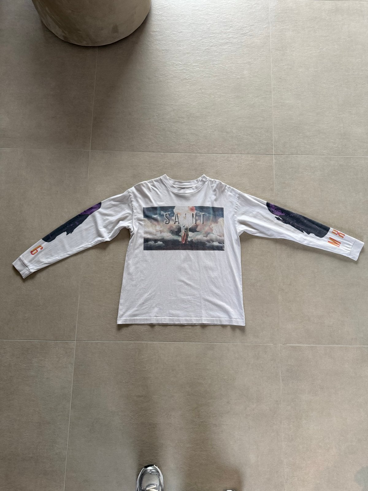 Saint Pictures Longsleeve, Ophalen of Verzenden, Gedragen, Maat 48/50 (M), Wit