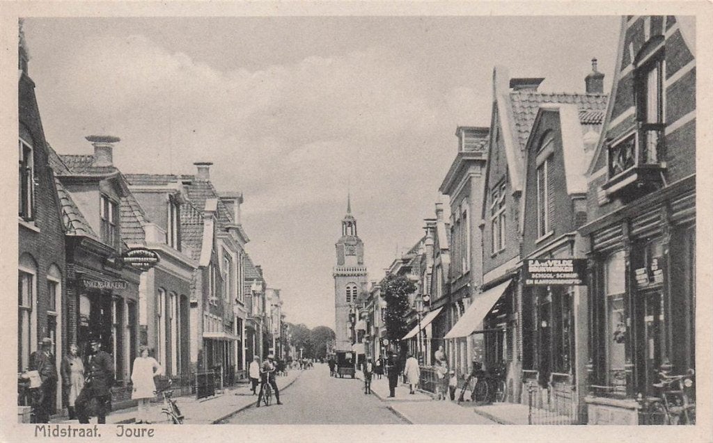 703-349-017 Midstraat Joure, Verzenden, Voor 1920, Friesland