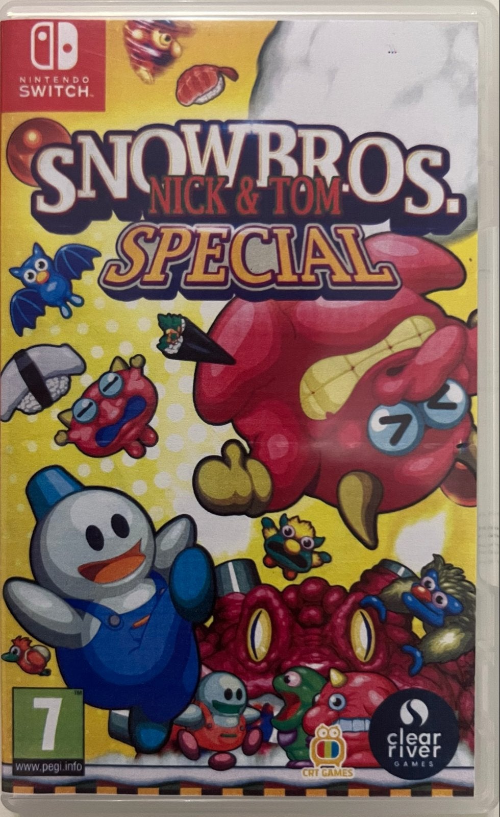 Snow Bros. Nick & Tom Special - Nintendo Switch, 1 speler, Eén computer, Ophalen of Verzenden, Zo goed als nieuw