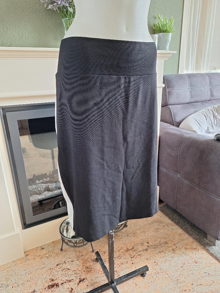 Yoek prachtige zwart wit sportieve rok L, Yoek, Verzenden, Zwart, Maat 42/44 (L)