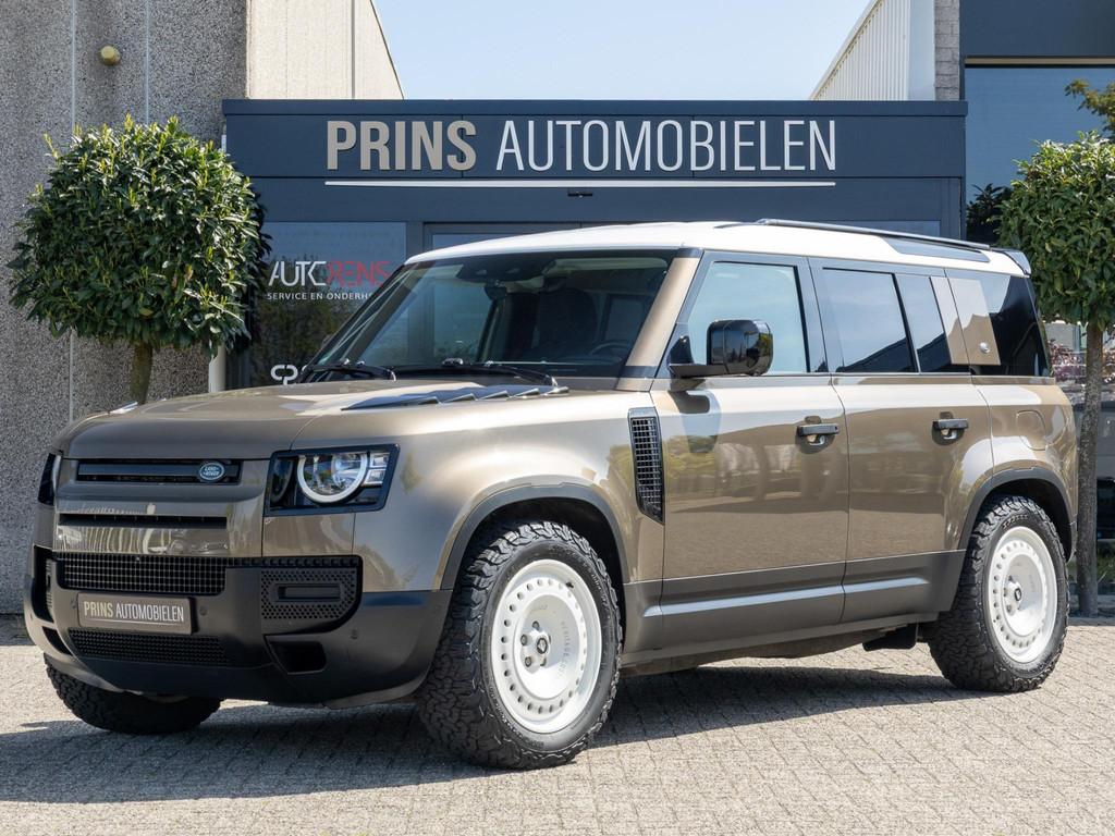 Land Rover Defender 110 2.0 P400e 110 Heritage|Luchtvering|S, Auto's, Land Rover, Automaat, 404 pk, Gebruikt, 4 cilinders