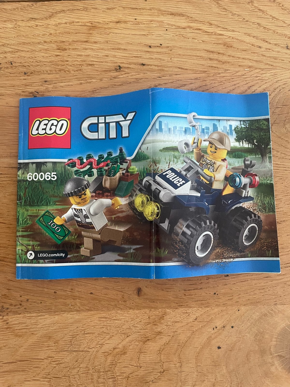 Lego City 60065 Compleet - Politie Achtervolging, Lego, Ophalen of Verzenden, Compleet, Complete set