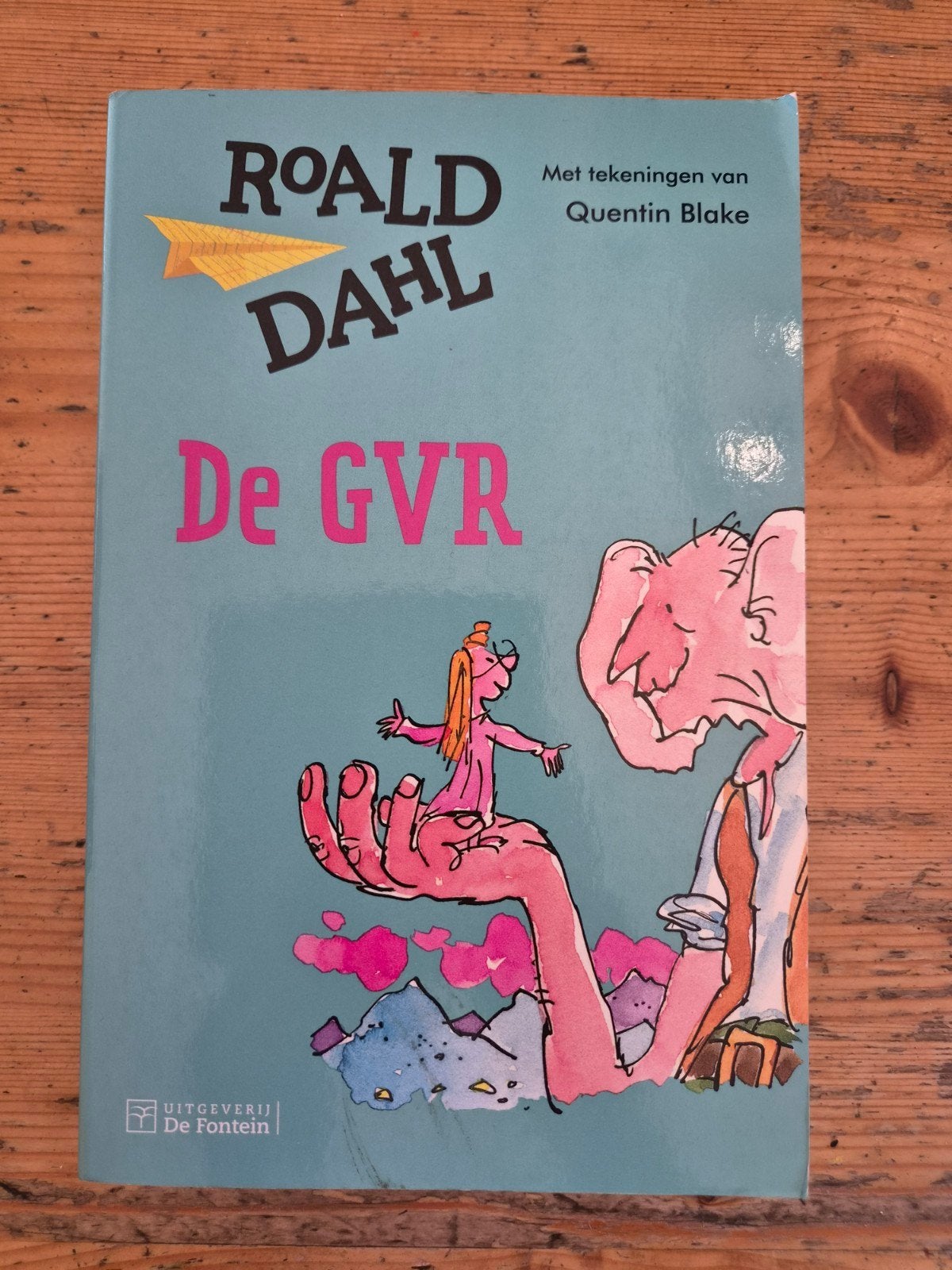 Roald Dahl - De GVR (De Grote Vriendelijke Reus), Ophalen of Verzenden, Zo goed als nieuw, Roald Dahl, Fictie algemeen