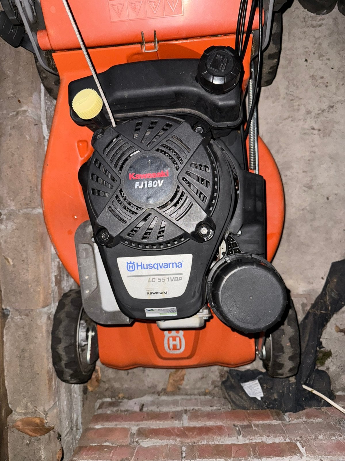 Husqvarna grasmaaier, Ophalen, Cirkelmaaier, Versnellingen, Gebruikt