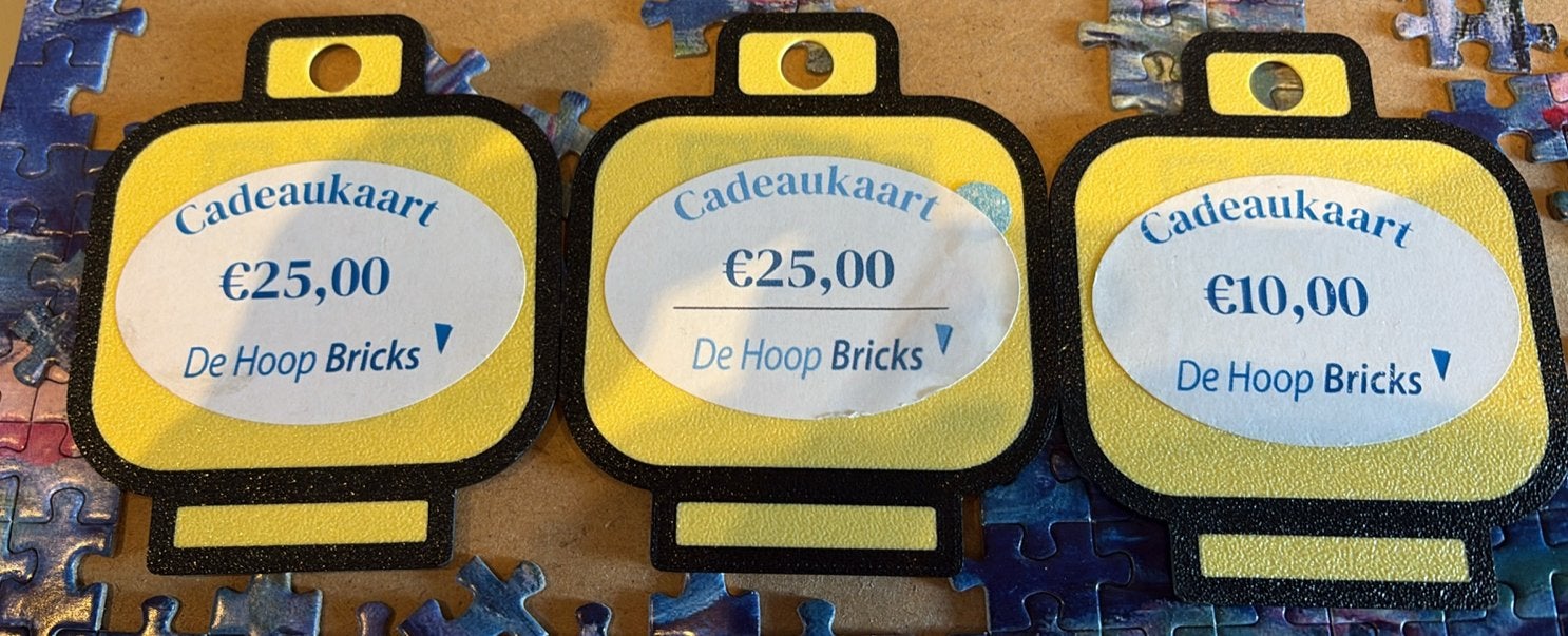Lego Cadeaukaarten 60€ teruil 50cm nijntjelamp/knuffel 1m h., Ophalen, Nieuw