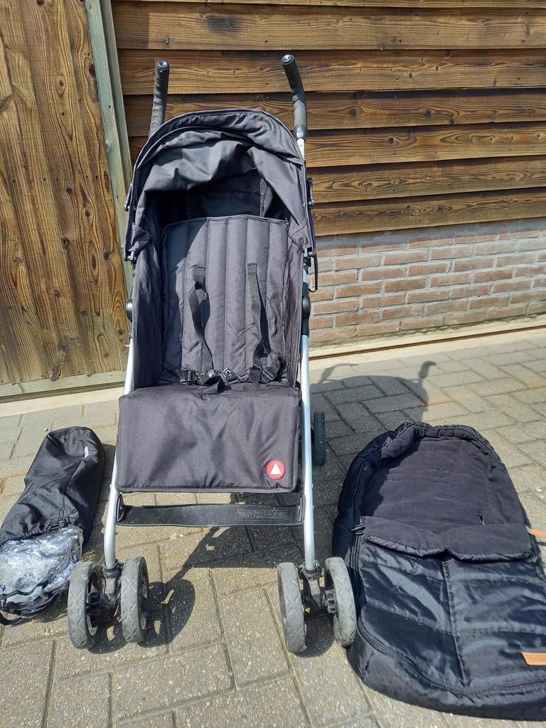 Topmark buggy met qute regenkap en winterzak, Ophalen, Gebruikt