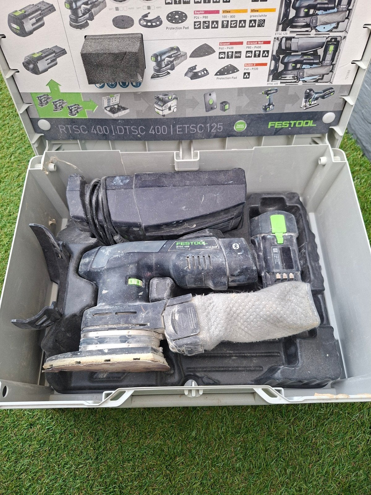 Festool DTSC 400 Accu-deltaschuurmachine met Systainer, Doe-het-zelf en Verbouw, Ophalen