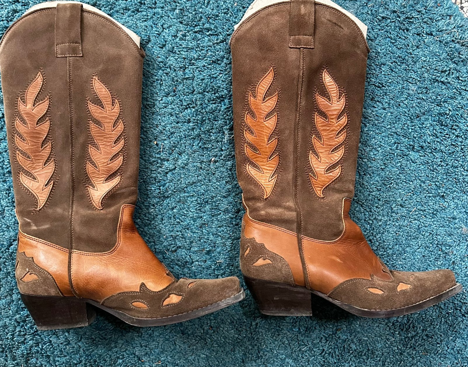 Originele Sacha western laarzen 40, Kleding | Dames, Ophalen of Verzenden, Zo goed als nieuw, Bruin, Hoge laarzen