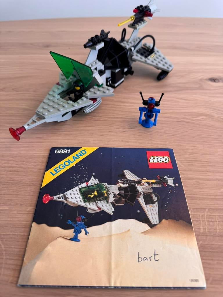 LEGO set 6891 Gamma V Laser Craft (1), Kinderen en Baby's, Speelgoed | Duplo en Lego, Lego, Ophalen of Verzenden, Zo goed als nieuw
