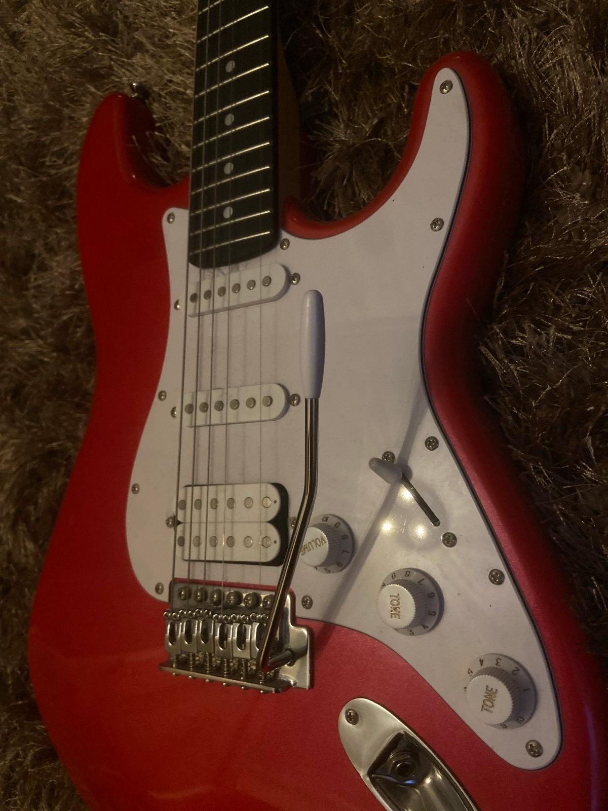 Foto 4 van Harley Benton Standard Series elektrische gitaar rood