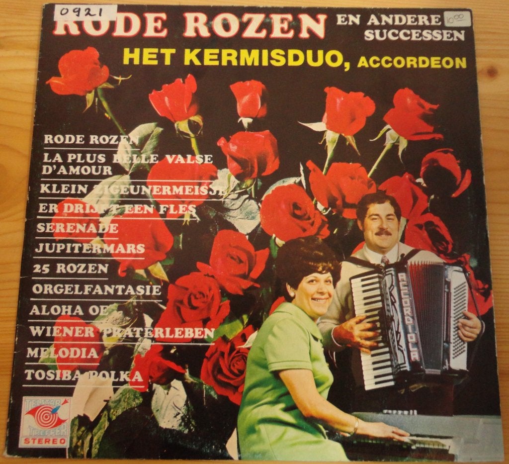 Het Kermisduo- rode rozen (LP), Cd's en Dvd's, Vinyl | Nederlandstalig, LP, Gebruikt, Ophalen of Verzenden, Levenslied of Smartlap