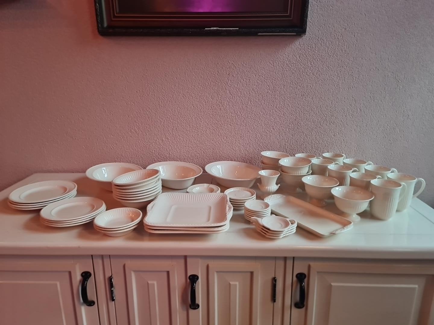 Uitgebreid Wedgwood Edme feest servies, Ophalen, Gebruikt, Klassiek, Overige typen