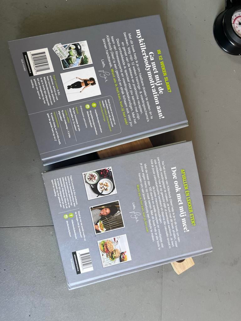 Fajah Lourens Killerbody kookboeken (deel 1 & 2), Boeken, Ophalen, Gelezen, Dieet en Voeding