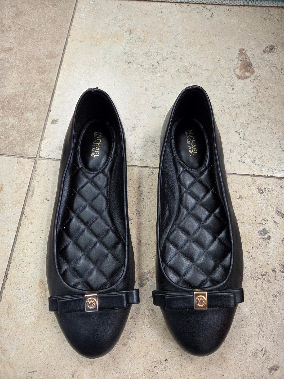 Zwarte Michael Kors ballerina's maat 40 met gebruikerssporen, Kleding | Dames, Schoenen, Ophalen, Michael Kors, Zwart, Ballerina's
