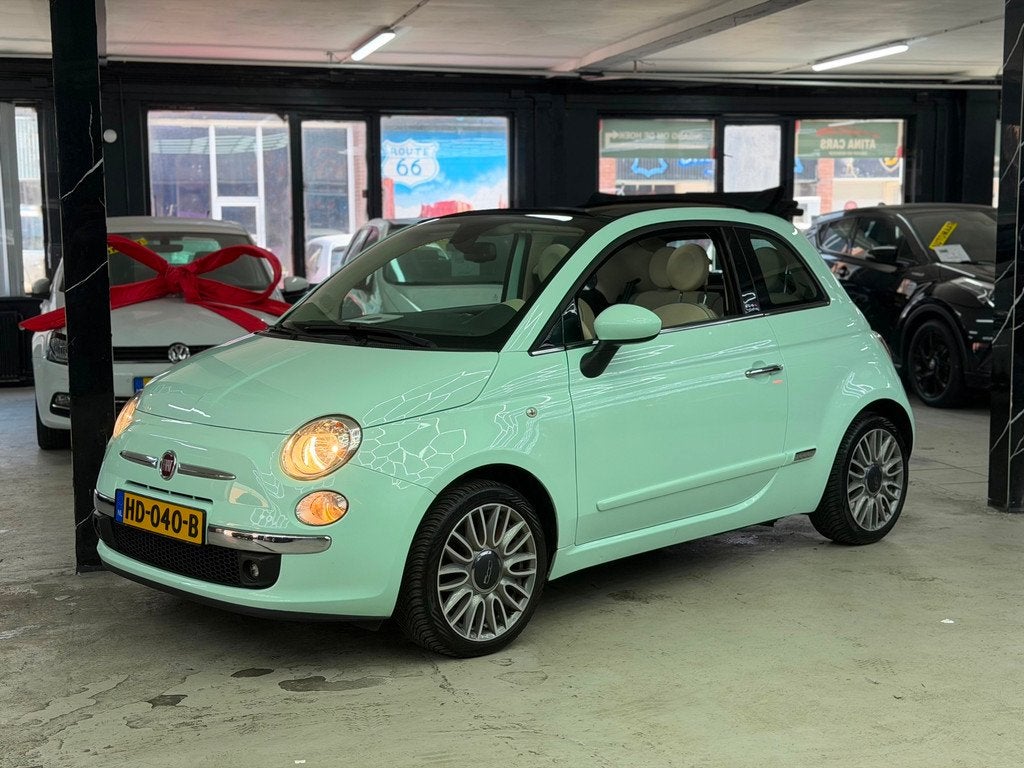 Fiat 500 C 0.9 TwinAir Turbo Lounge Automaat | Airco | cabri, Euro 6, Cabriolet, Origineel Nederlands, Bedrijf