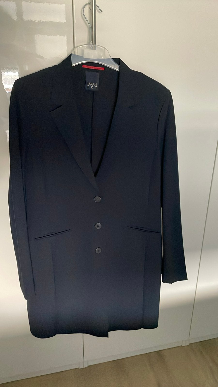 Japan TKY lange blauwe Blazer Maat M, Ophalen of Verzenden, Zo goed als nieuw, Maat 38/40 (M), Blauw