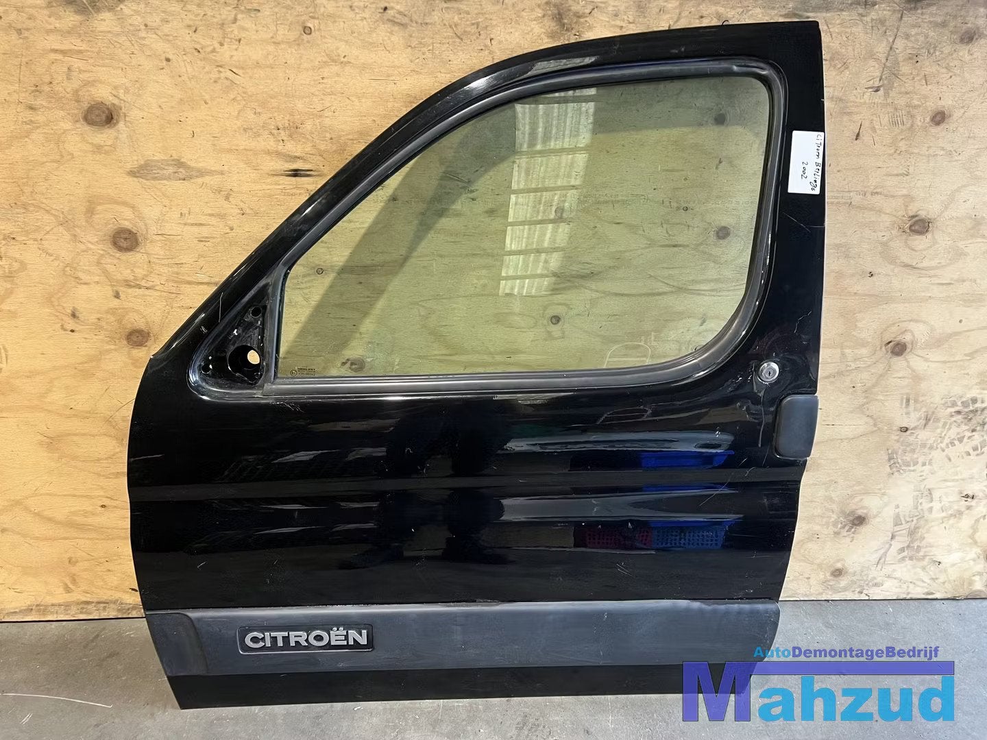 CITROEN BERLINGO zwart links voor deur 1997-2002, Auto-onderdelen, Gebruikt, Citroën, Voor, Ophalen of Verzenden