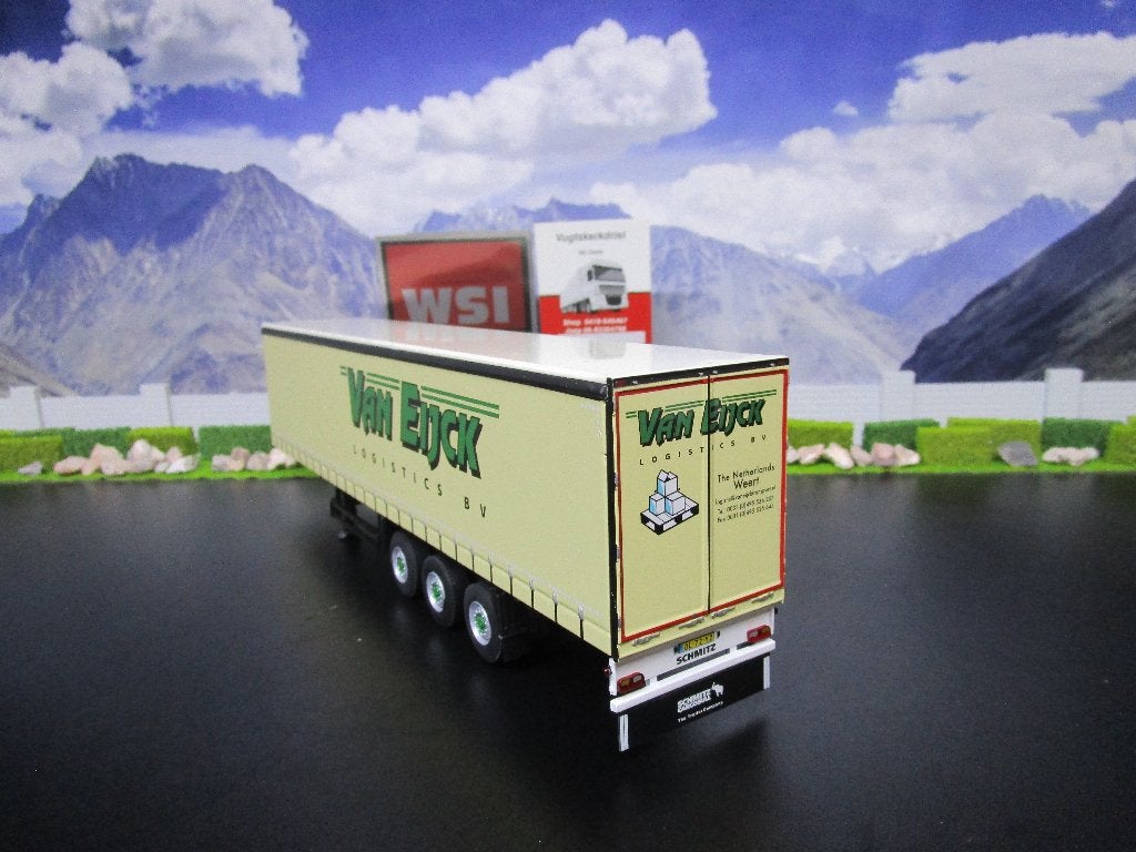 nieuw wsi trailer van eijk nieuw, Hobby en Vrije tijd, Modelauto's | 1:50, Ophalen, Nieuw, Bus of Vrachtwagen, Wsi