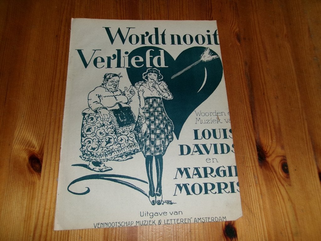 Louis davids / Margie morris, Muziek en Instrumenten, Bladmuziek, Zang, Gebruikt, Ophalen of Verzenden, Artiest of Componist