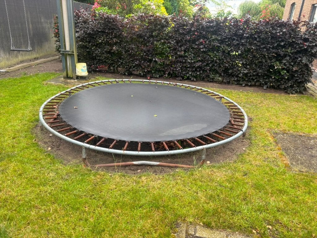 Trampoline groot gratis afhalen, Ophalen, Gebruikt