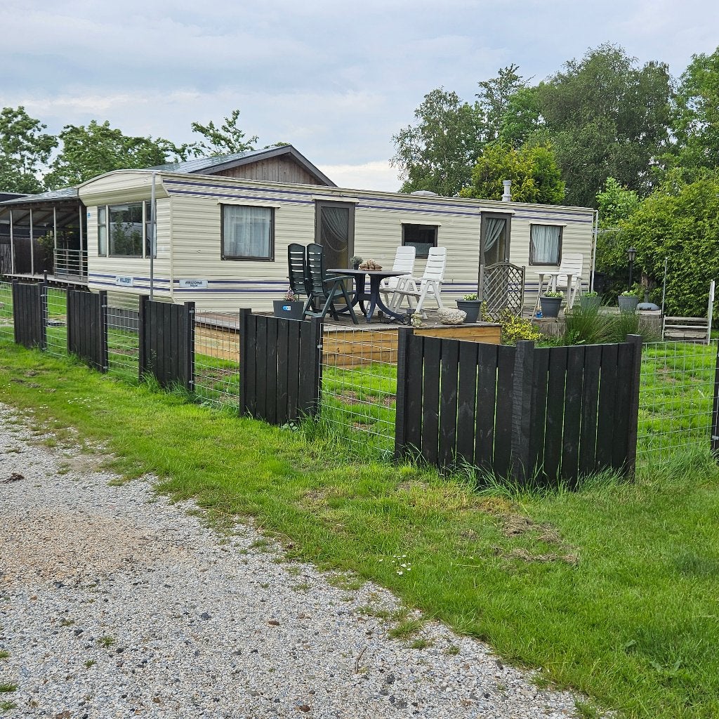 chalet 105 te koop op camping Yn 'e Lijte, Caravans en Kamperen, Stacaravans, Tot en met 4