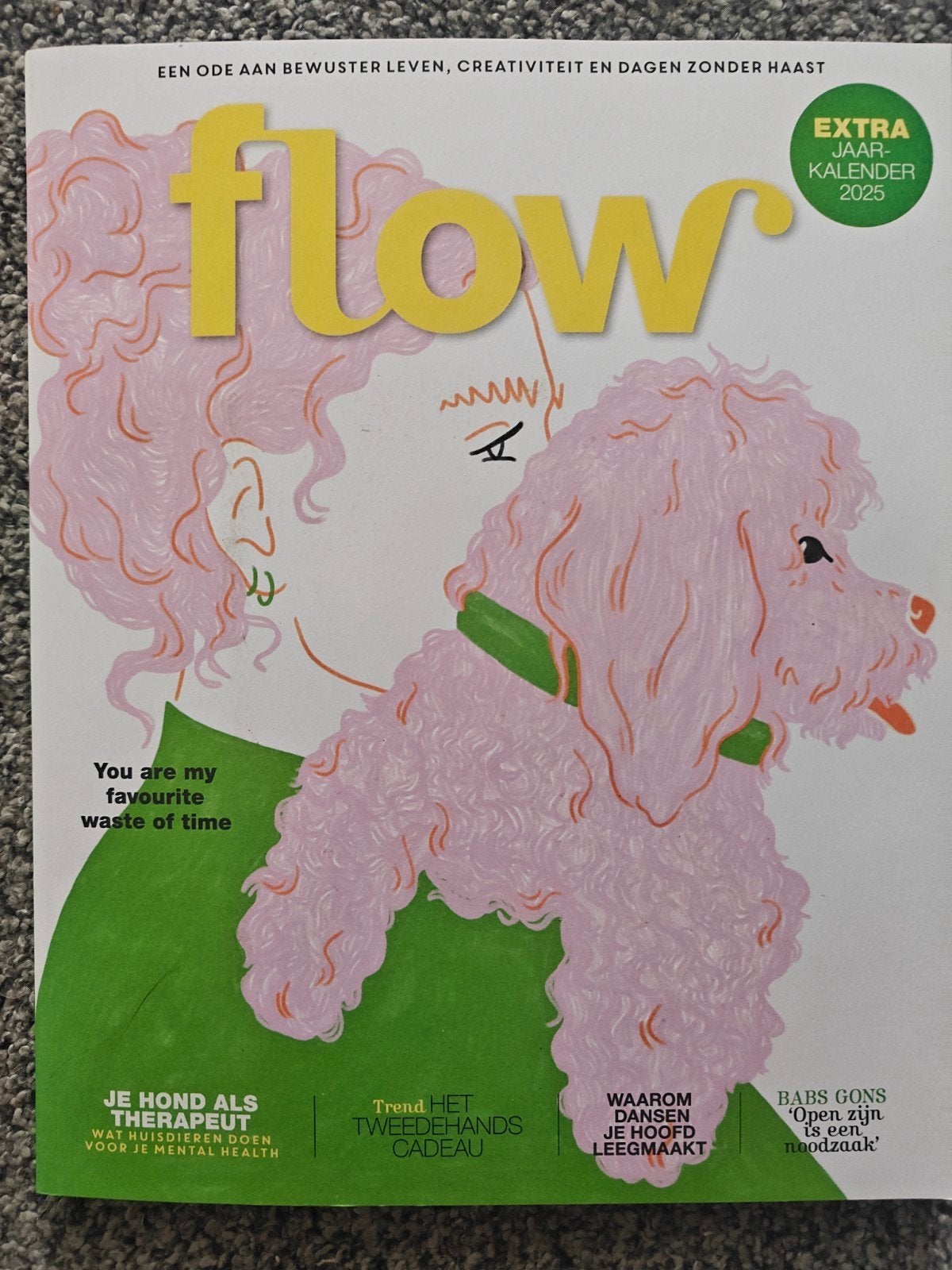 Flow Magazine Nummer 1 - 2025 met extra jaarkalender, Ophalen of Verzenden, Nieuw, Overige typen