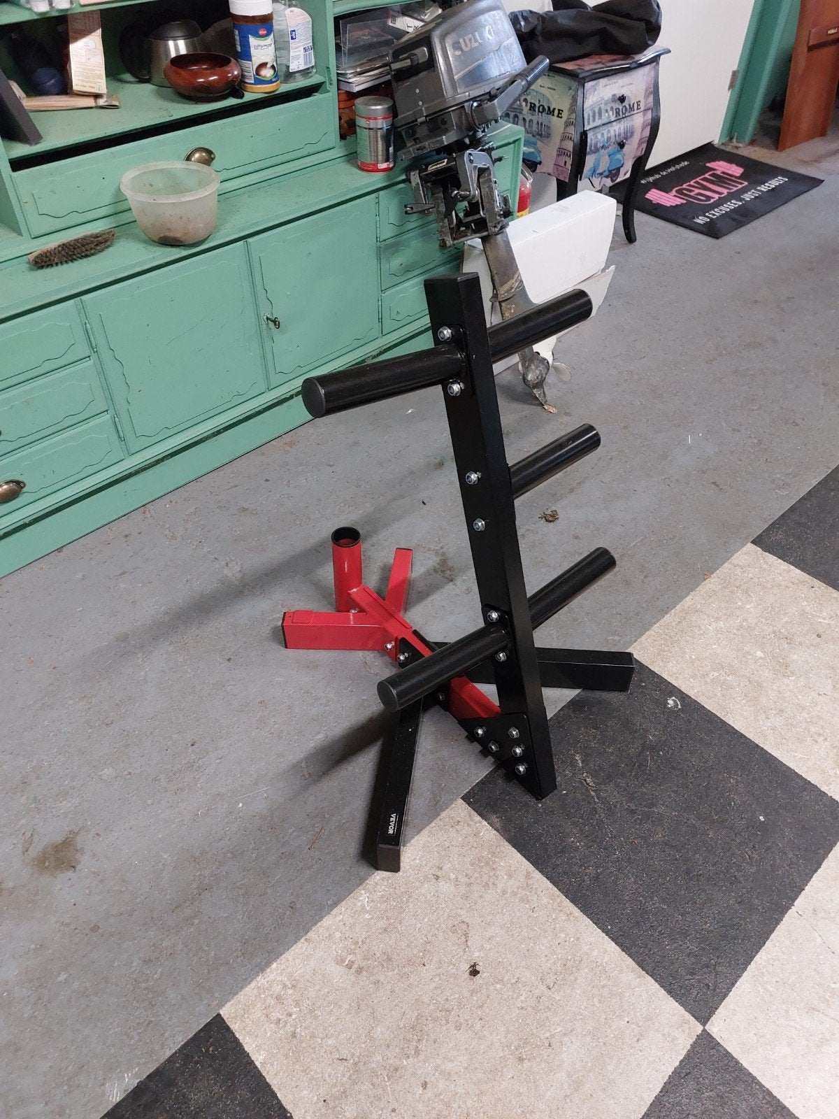 nieuw rek voor gewichten 50 doorsnede, Sport en Fitness, Fitnessmaterialen, Ophalen, Nieuw, Overige typen