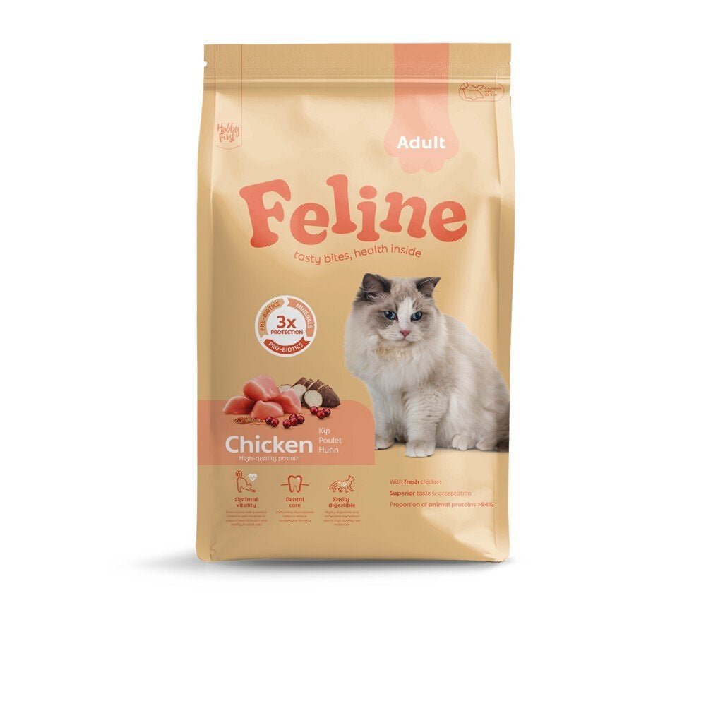 Feline adult chicken 4,5 kg, Ophalen of Verzenden, Hond