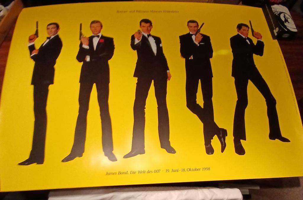 James Bond Poster - Die Welt des 007 - Zeldzaam, Rechthoekig Liggend, Nieuw, Ophalen of Verzenden, A1 t/m A3