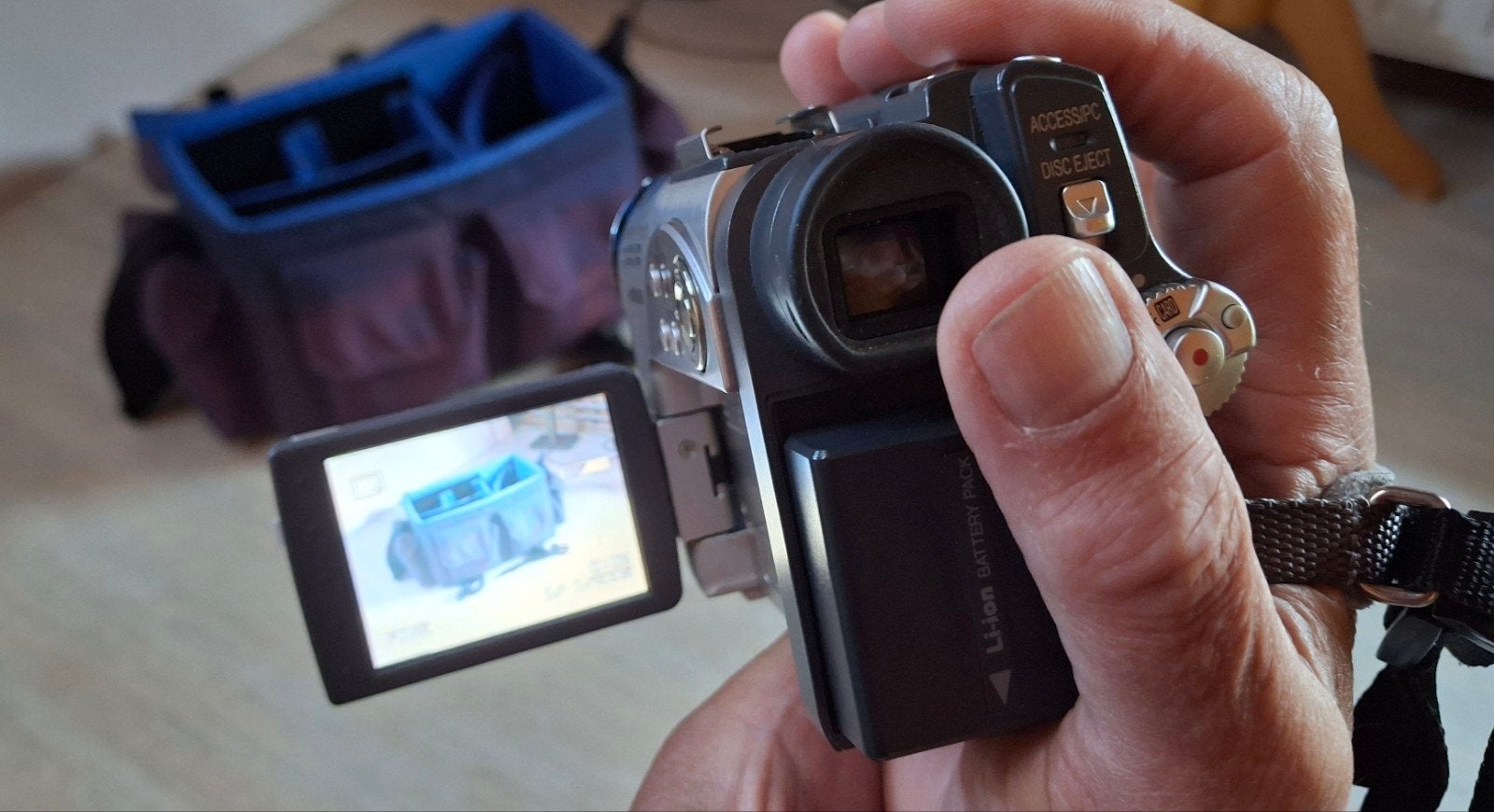 DVD camcorder Hitachi, Ophalen, Gebruikt, Overige modellen, Met camera