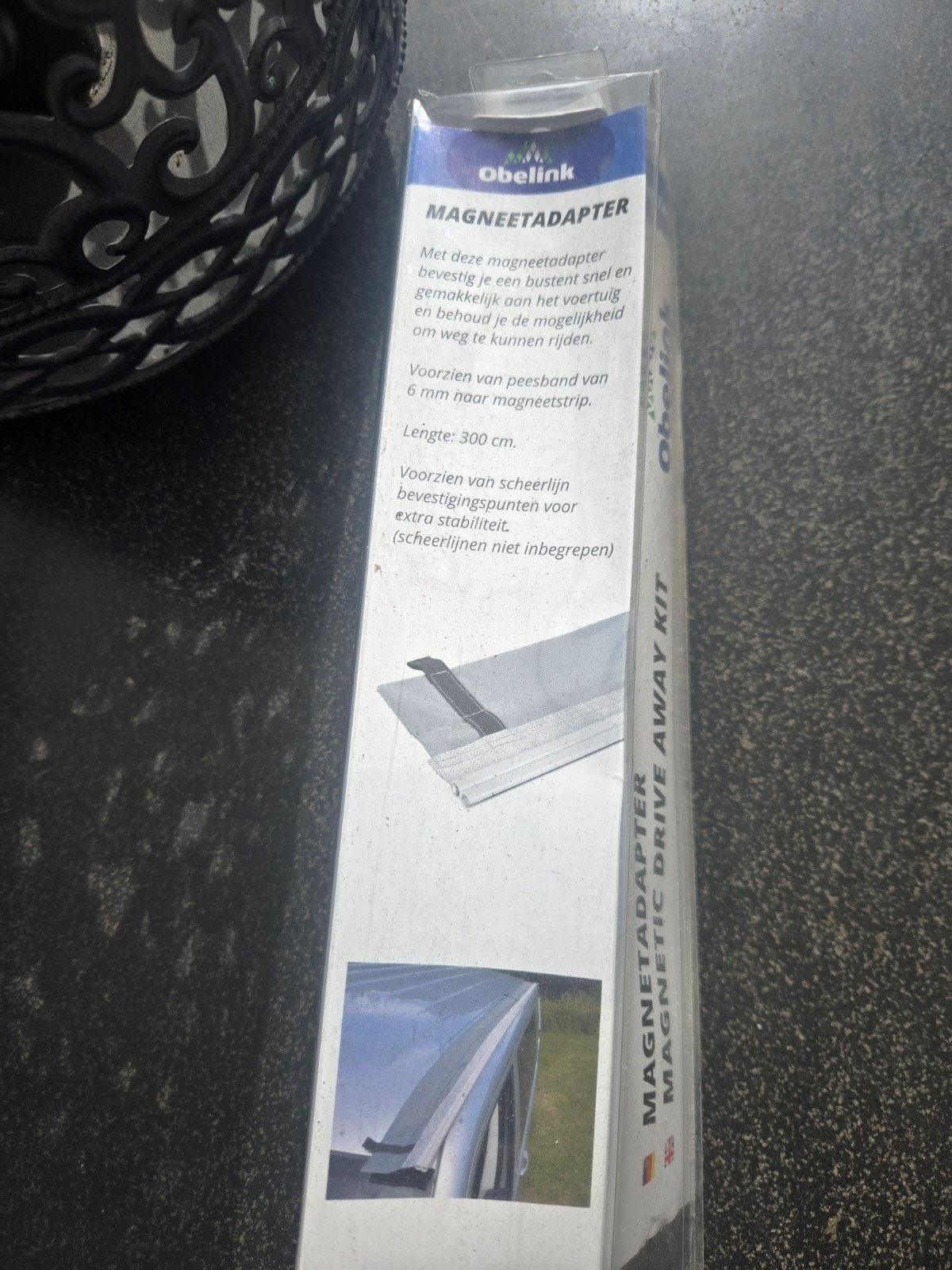 Magneetadapter  voor camper/bus - 300 cm, Ophalen, Zo goed als nieuw