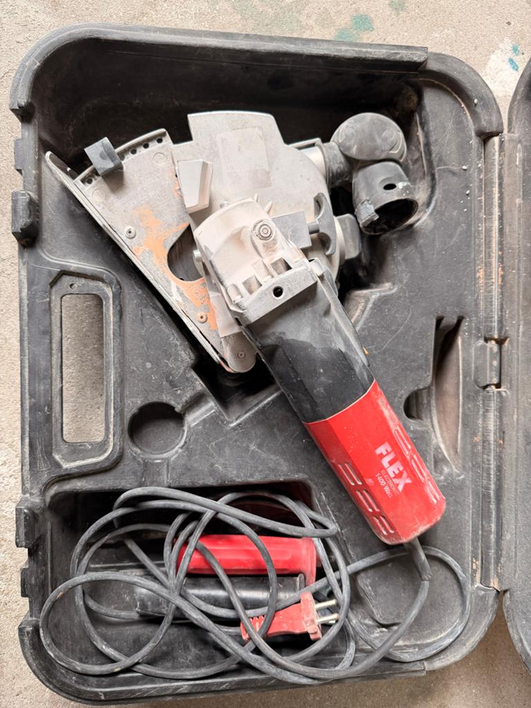 Flex MS1706FR Sleuvenzaag Muurfrees omkeerbaar, Gebruikt, Overige typen, Ophalen of Verzenden, 30 tot 70 mm
